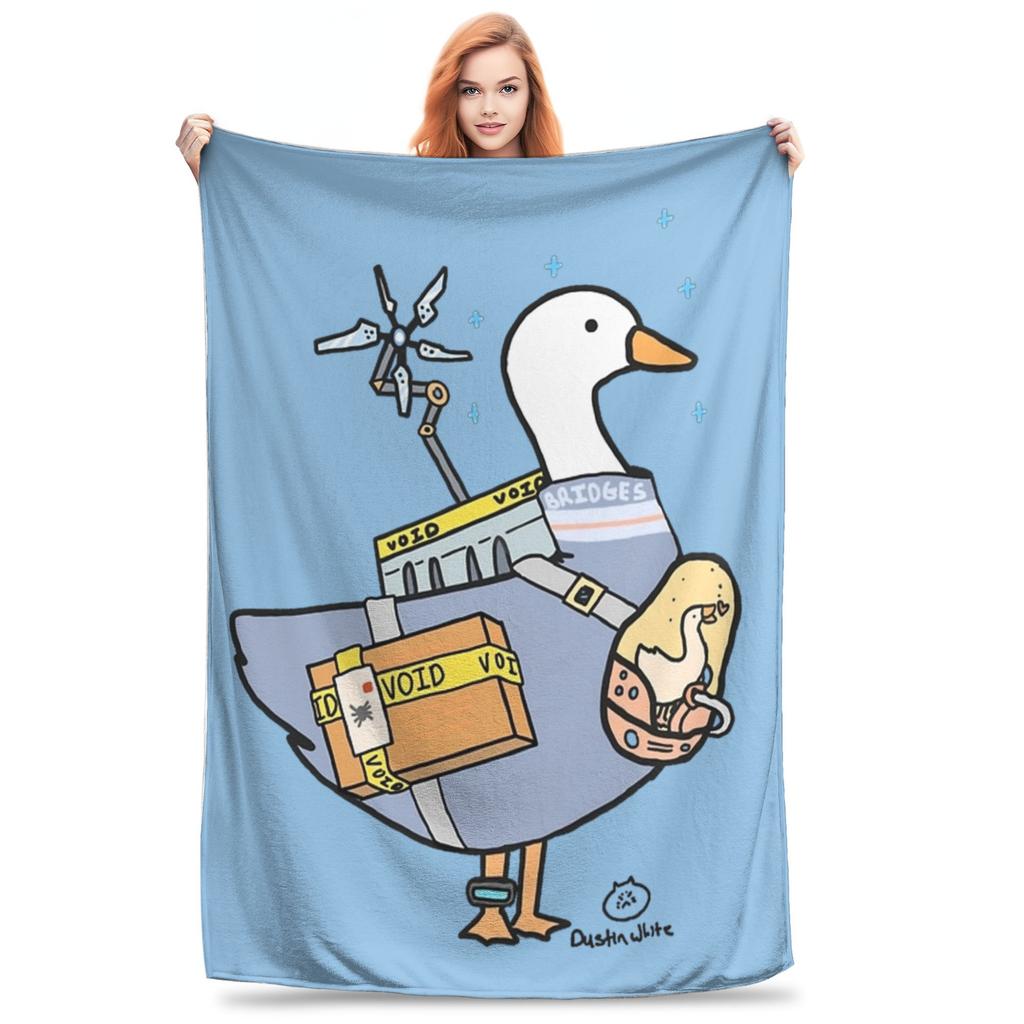 Bridge Baby on Board Wool Blanket Death Stranding Creative Throw Blanket for Bed Sofa Couch 125*100cm Rug Piece,