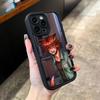 Чехол для телефона Ren Hana Boyfriend To Death для iPhone 17,16,15,14,13,12,11,Pro,Max,Plus,X,XS,SE4,E,Mini Черный Утолщенная рамка Чехол