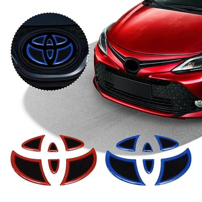 Для Toyota RAV4 Camry CHR Corolla Levin Allion Декоративные наклейки на решетку Автомобильный передний задний значок логотип Наклейка
