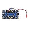 4985 1717 Aluminum Alloy Brushless Motor Cooling Fan Heat Sink for Traxxas 15 RC CarBlue