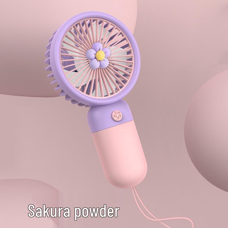 Новый мини-портативный USB-вентилятор Flower - летний свежий и компактный электрический вентилятор