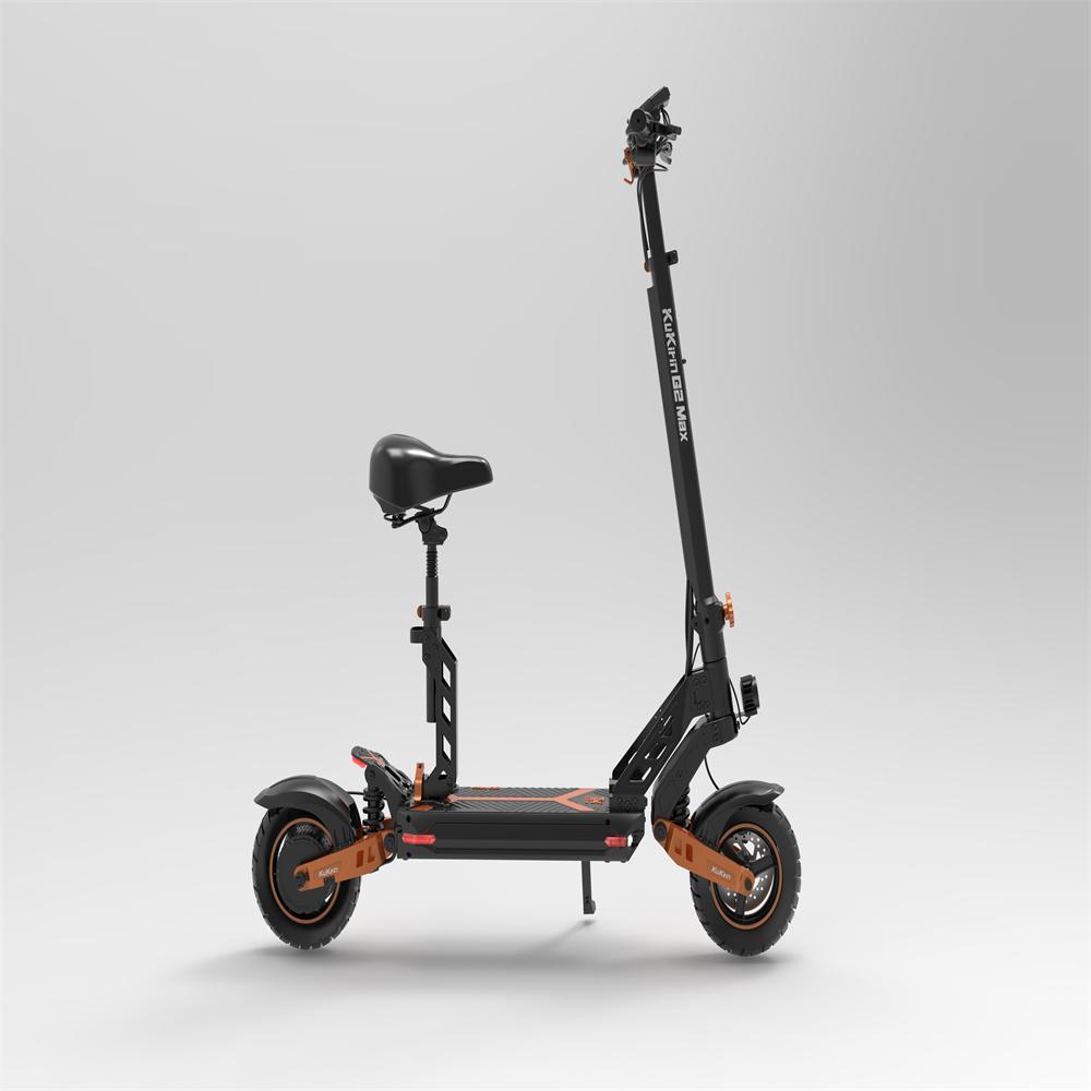 KuKirin G2 MAX Adult Electric Scooter 55 Km/h Max Speed 70KM Long Range 1200W Powerful Motor 48V 20.8AH 10Inch Off-road Tyres(NO ABE)