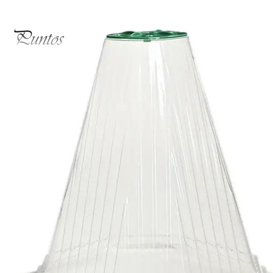 10/20 Pcs Garden Cloche Clear Mini Greenhouse with Rotatable Vent Reusable Plant Protector for Outdoors Plants Frost Freeze Protection