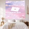 Roblox Custom Your Name Wall Decor Tapestry Art For Pet Memorial Birthdaywedding Party Backdrop Family Gift