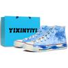 Кеды Chuck 70 с износостойким верхом, высокие, холщовые, унисекс, синие 162056C(Команда1353-)