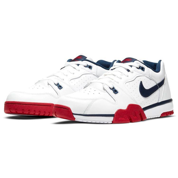 Nike Cross Trainer Low Gym Red Obsidian Unisex Sneakers White CQ9182-101