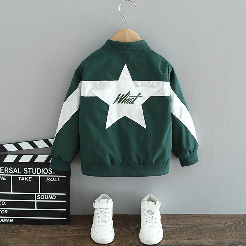 Весна Осень Детские Мальчики и Девочки Куртка Модная Мультяшный Медведь Узор Детская Ветровка Пальто Для Детей Верхняя Одежда Одежда 2-12 Лет