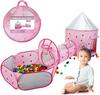 Children's Tent Ball Pit Playhouse Crawling Tunnel Play Tent Tunnel Tent with Bag