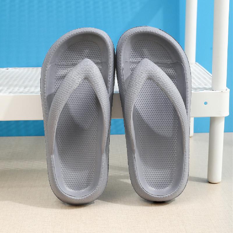 Trendy EVA Flip Flop Sandals - Soft, Casual, Flat for Couples; Ideal for Outdoor & Indoor Use