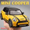 1:18 Мини Купер S 530LI Модель Игрушечные Машинки Сплав Литье под Давлением Амортизация Открывающиеся Двери Рулевое Управление Передними Колесами Симуляция Игрушки Транспортные Средства