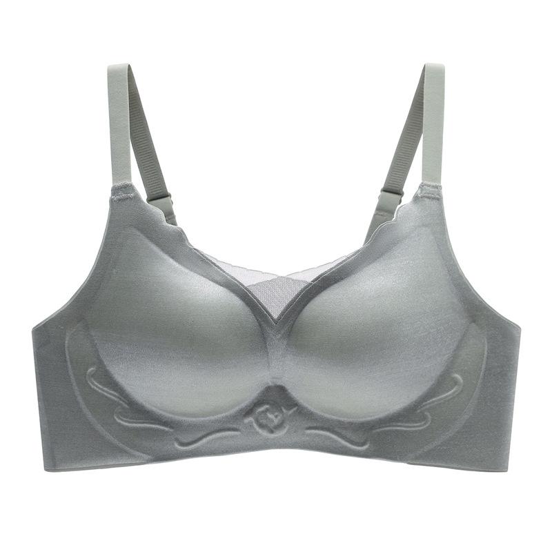 Tube Top Seamless Smooth One-piece Fixed Cup Underwear Female Soft Support Small Chest Push-up Bra