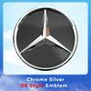 Эмблема Звезда на Решетку Радиатора Автомобиля 3D Зеркальная OE Стиль Плоская Поверхность Для Mercedes Benz W245 W204 X204 B180 B200 B250 C280 C300 C350