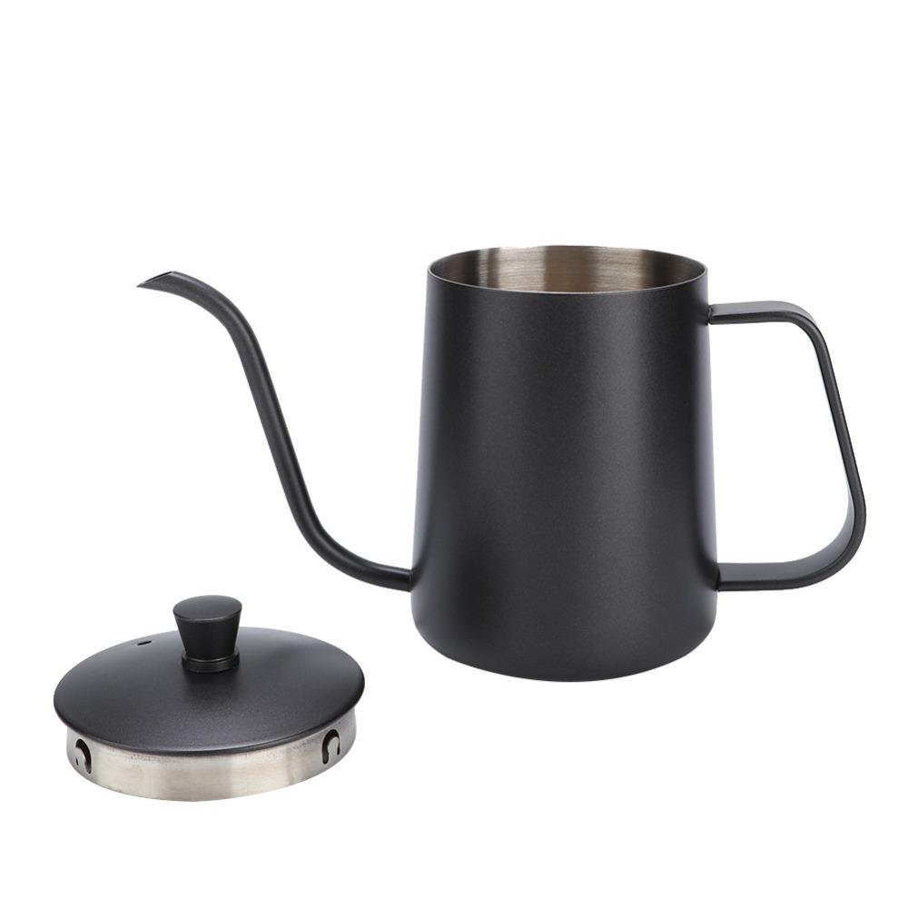 600ml Capacity Gooseneck Tea Kettle Long Narrow Spout Gooseneck Kettle Coffee Brewing