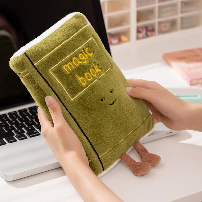 Канцелярские Плюшевые Игрушки Мультяшные Карандаш Линейка Книга Ластик Набитая Кукла Кавайный Декор Комнаты Мягкая Подушка на Диван Детский День Рождения Рождественские Подарки