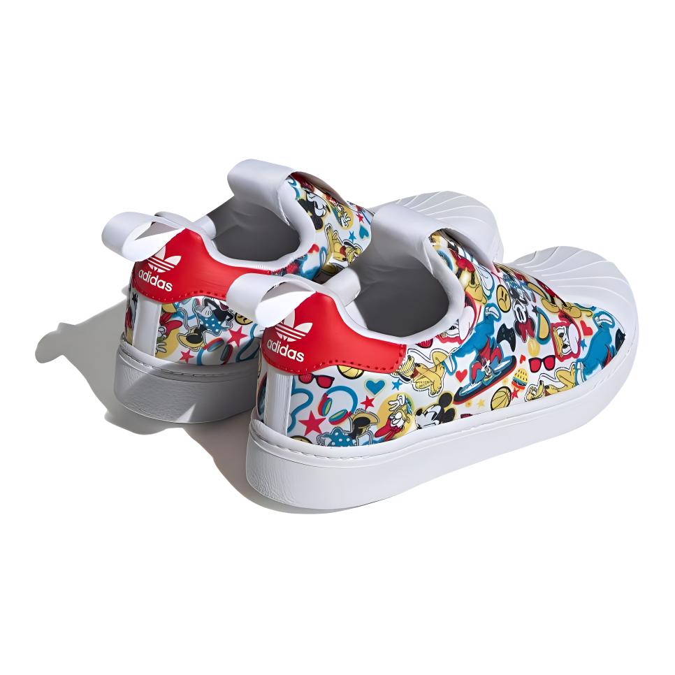 Disney x adidas Superstar 360 J Кроссовки детские Микки и друзья Белый Облачно-белый Основной черный ID9706