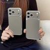 Стильный серебристый зеркальный чехол для телефона в стиле Ins для Samsung Galaxy A14 A13 M13 A07 A06 M06 F06 A05 M05 A05S A04S A25 A24 A23 Мягкий чехол