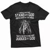 Мужская футболка с Иисусом Христом 'Stand by God' Футболка с Иисусом Христианская Вдохновляющая Футболка Унисекс