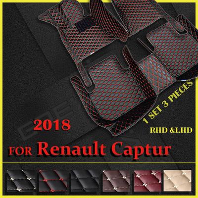 Автомобильные коврики для Renault Captur 2018 Custom auto foot Pads автомобильный ковер