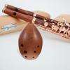 TOYANDONA Ceramic Ocarina, 8-Hole, G Key, for Beginners, Folk Instrument, for Performance
