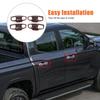 Глянцевая черная Накладка на внешнюю ручку двери для Mitsubishi L200 Triton 2024-2025