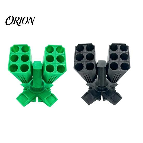 Подставка для ручки из PLA, 3D-печатный держатель для пусковой установки ракет, Карандашница-ракета для офиса, Держатель для стола, Органайзер для канцелярских принадлежностей с несколькими отделениями, Домашний