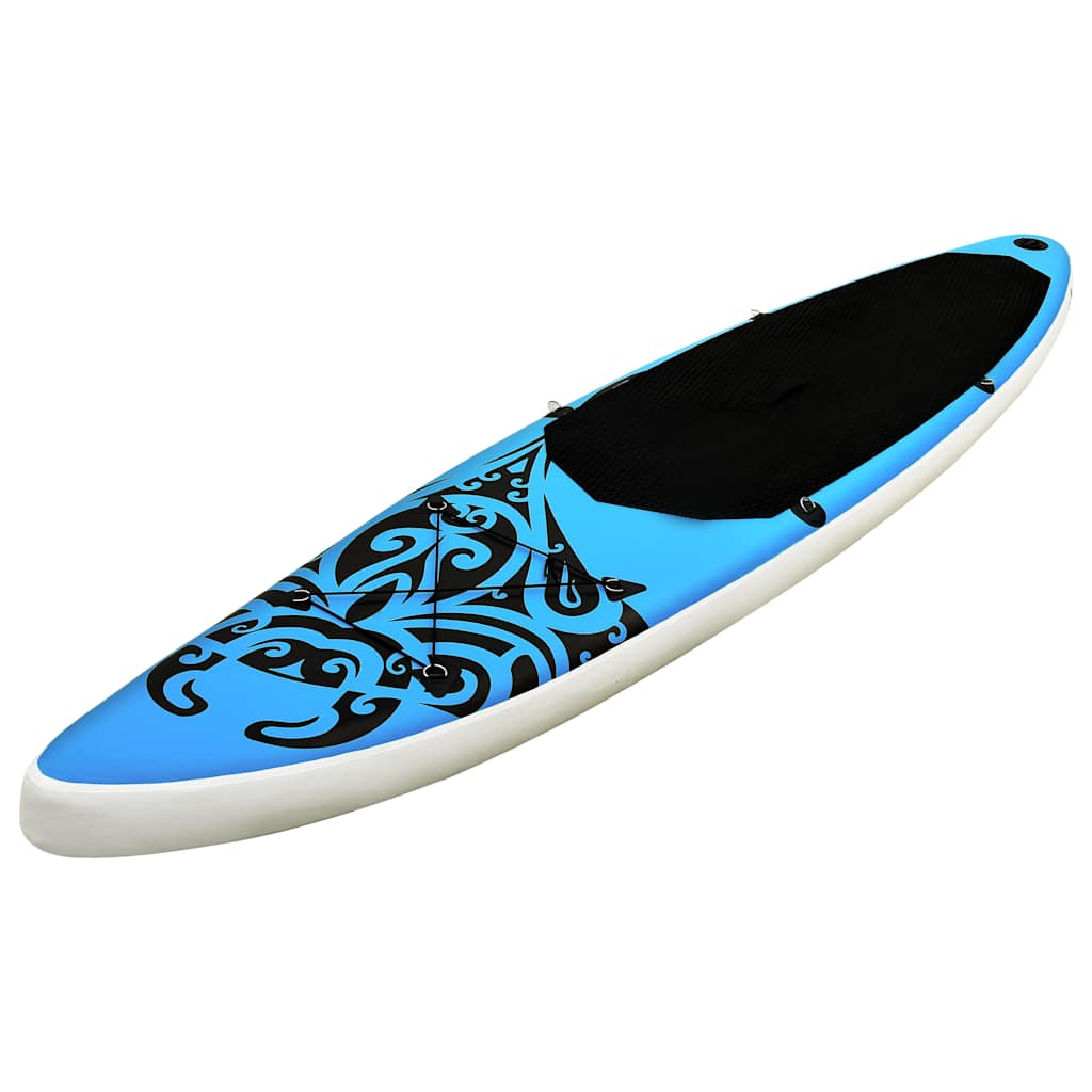 Inflatable Stand Up Paddle Board Set 305 x 76 x 15 cm Blue