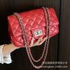Премиальная сумка-цепочка с бриллиантами женская лето 2025 новая модная на плечо маленькая квадратная сумка корейская универсальная сумка-мессенджер