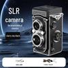 Portable Retro Twin-Lens Reflex Film & Digital Camera for Students