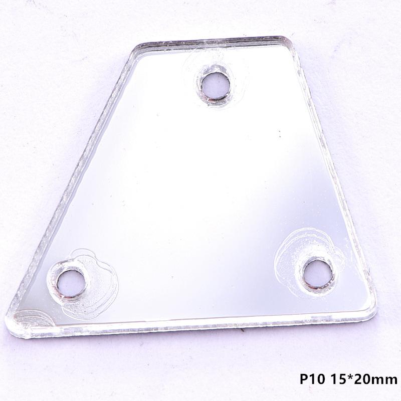 Акриловая ручная шовная дрель, зеркало специальной формы с плоским дном, сделай сам, украшение одежды, ювелирные изделия, зеркальные аксессуары, шовная дрель