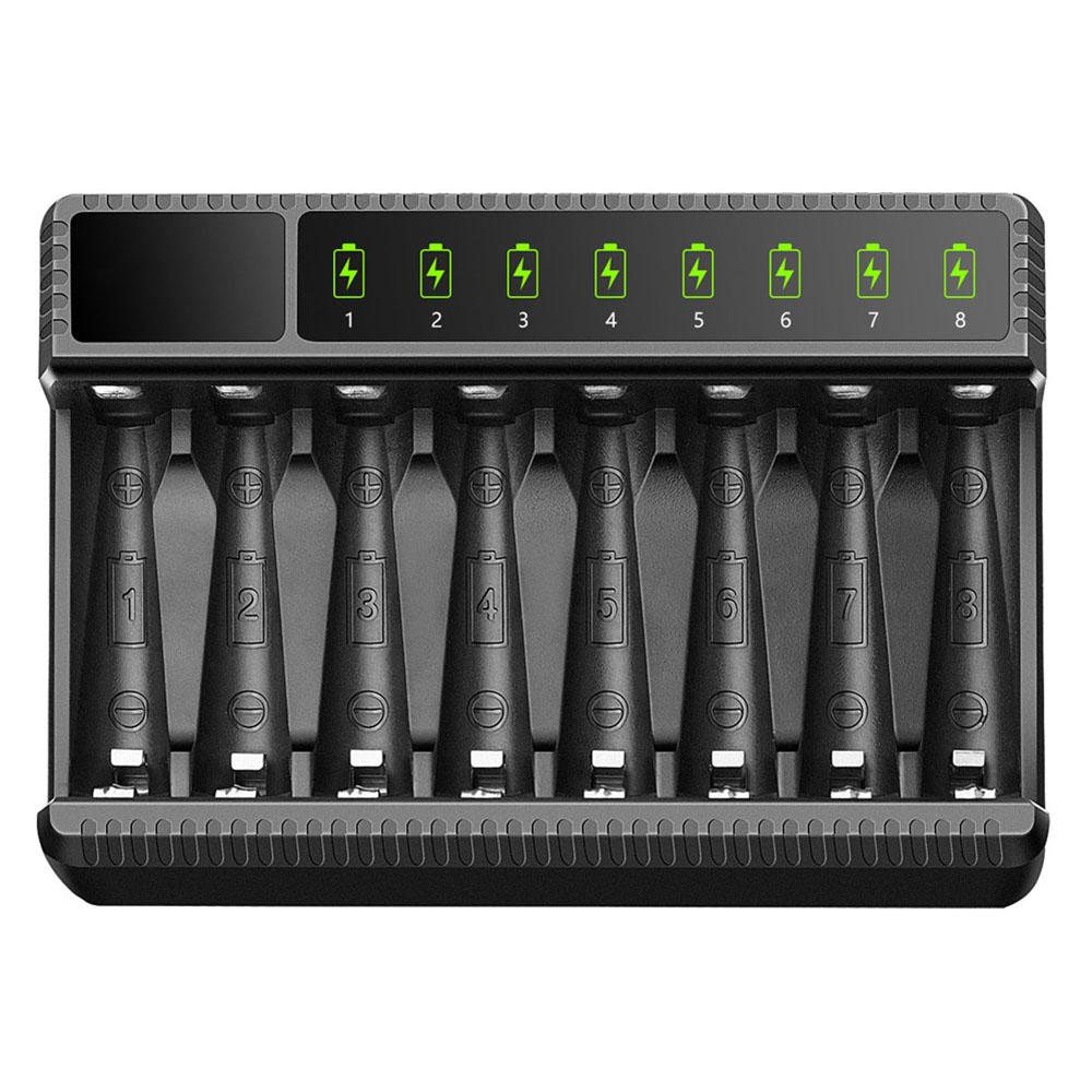 Rechargeable Batteries Independent Slot for AA/AAA Fast Charger Chargers Battery Charger Charging