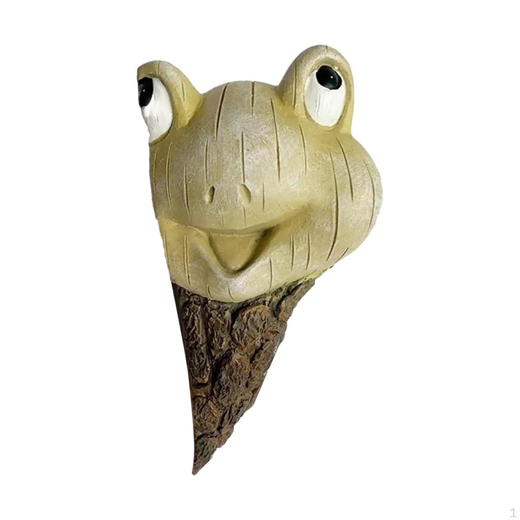 Животное Статуя лягушки Животные Декор Ремесла Украшение Коллекционный орнамент Скульптура для улицы