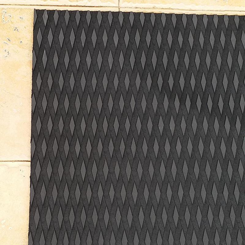 Waterproof EVA Boat Teak Decking Pad Anti-slip Traction Mat Marine Yacht Flooring for Car RV Kayaking and Water Sports