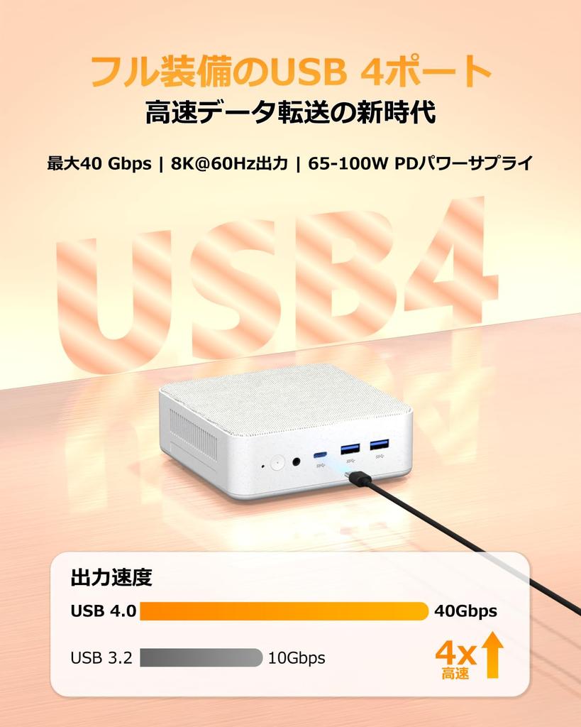 YCTipc Mini PC Ryzen 5 6600H LAN 8GB 256GB NVMe Mini PC Up To WiFi Bluetooth Dual Full USB 4 Triple Display Output [Two 2.5G Ports] DDR5, SSD, 6C/12T,