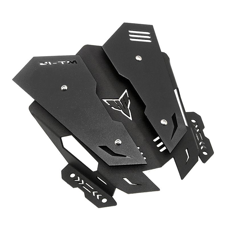 Алюминиевый обтекатель REALZION для мотоцикла, лобовое стекло, дефлектор ветра для Yamaha MT15 MT-15 MT 15 2019 2020