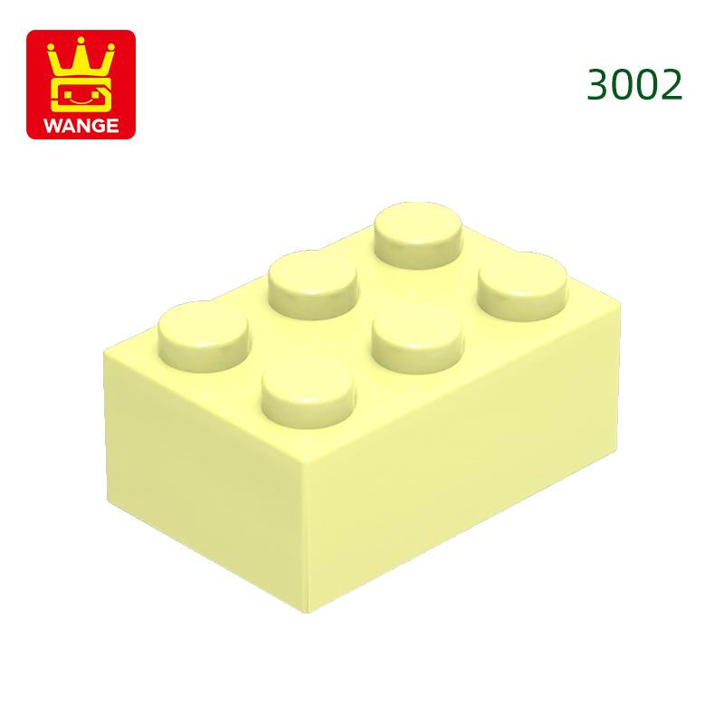 Нетоксичный 55 шт./лот 3002 2x3 Толстые Строительные Блоки Moc Аксессуары Совместимые С Кирпичами Детские Игрушки Подарочная Коробка