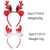 Christmas Reindeer Antler Bells Headband for Kids - Cute Holiday Party Dress-Up Accessory