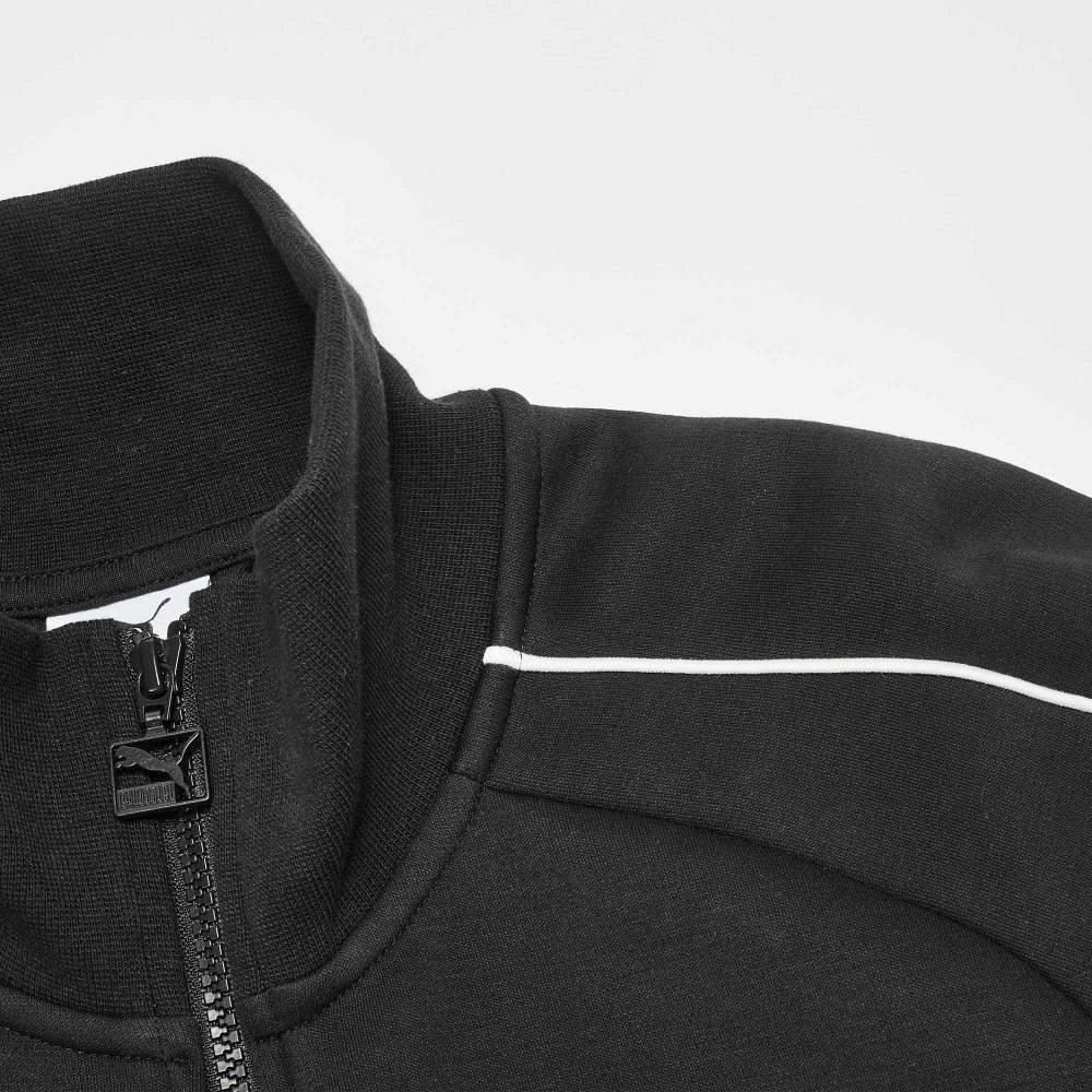 Puma Спортивная повседневная вязаная куртка с вышивкой в стиле колор-блок, воротником-стойкой, на молнии, с длинным рукавом, мужская куртка 637924-01