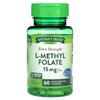 L-метилфолат повышенной силы, 15 мг, 60 капсул быстрого высвобождения (7,5 мг на капсулу)