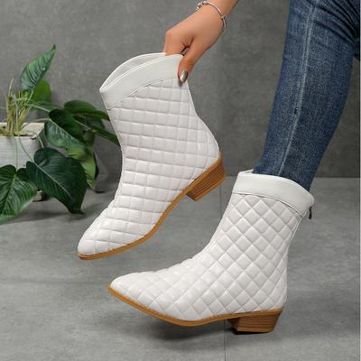 Женские ботильоны с острым носком, массивные туфли, зимняя новая тенденция 2025 года, дизайнерские повседневные зимние ботинки, гладиаторские ботинки на молнии Chelsea Botas