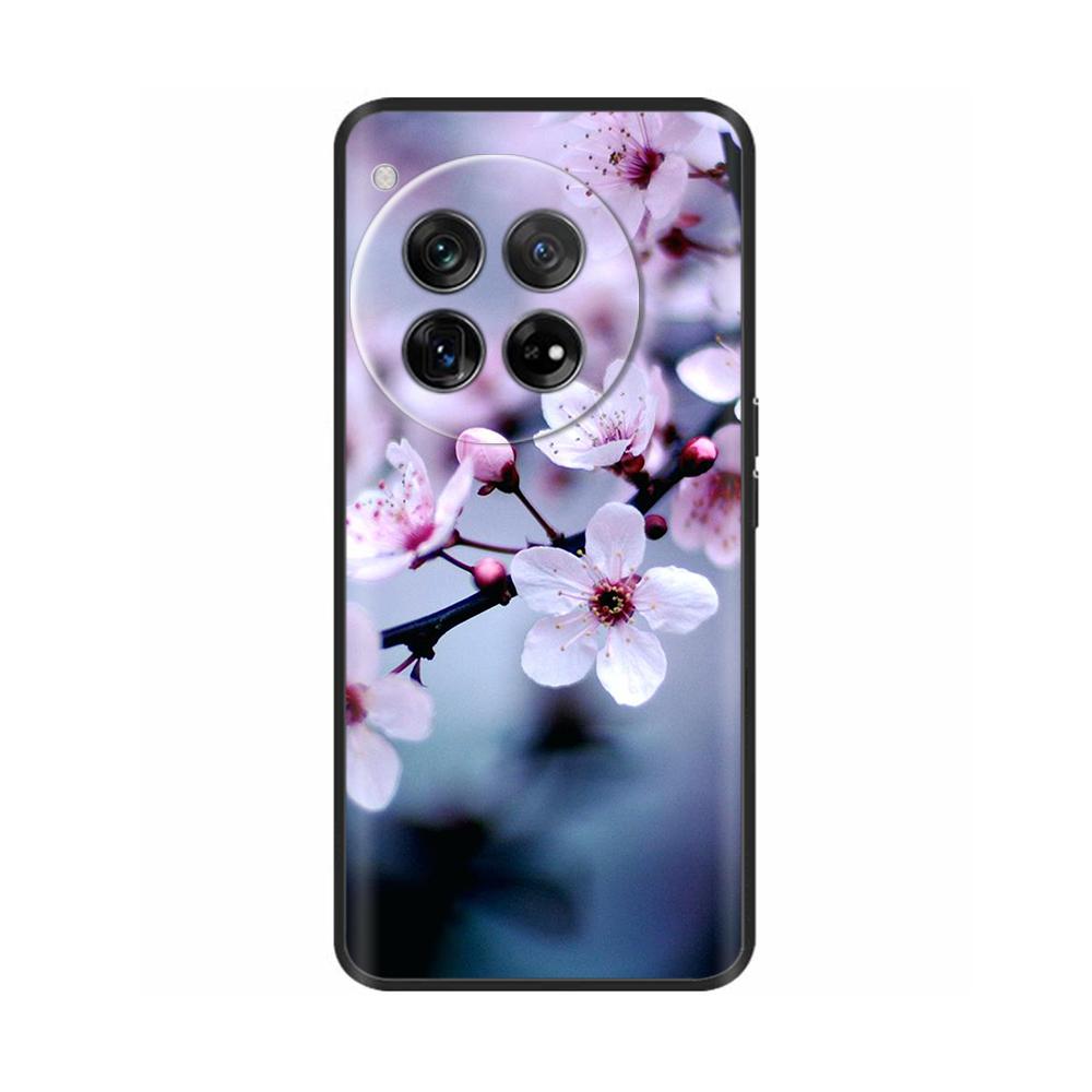 For OnePlus 12 Case Marble TPU Silicone Soft Phone Cases Cover For OnePlus 12 5G CPH2581 6.82" OneMore 12 Colorful Painted Capa