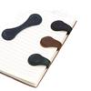 3Pcs/Set Faux Leather Bookmark Folder Strong Magnetic Book Clips Clip-on Page Markers Thoughtful Gift