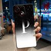 Красивый Яркий Цветной Чехол для Телефона Пара Для ZTE Blade A35E Защита от Царапин Мягкий Счастливый Инициал A-Z Узорная Крышка