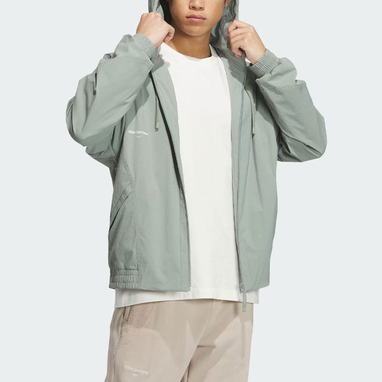 adidas Домашние пиджаки и пальто Мужские Пыльно-зеленый IP4981