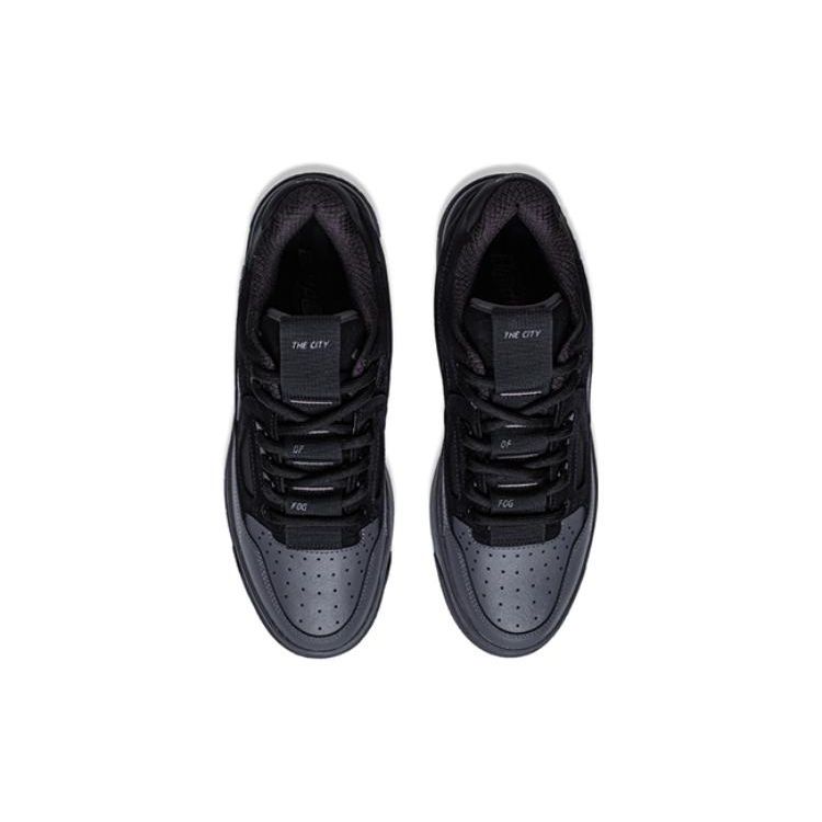 Li Ning Bad5 New Star 2 легкие, высокопрочные, удобные, мягкие, низкие, мужские, для скейтбординга, черные ABCT065-2