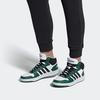 Adidas Neo Hoops 2.0 Mid Retro Basketball Shoes Men Sneakers Black Green FW5995