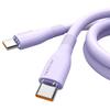 120 Вт Двухголовочный кабель Type-C PD для быстрой зарядки Apple 15 и Huawei.