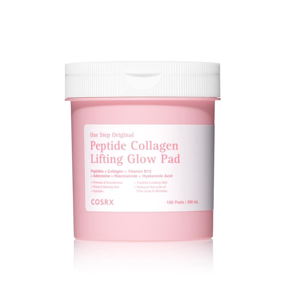 Cosrx One Step Original Peptide Collagen Lifting Glow Pad 100 Sheets