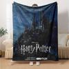 1pc Hogwarts MAX Originals Flannel Blanket Soft Warm Throw for Home, Office, Travel, All-Season Cozy Bedding GiftL1183