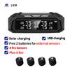 Car Sensor TPMS Built-in External 8Bar Tire Pressure Monitoring System Car Universal Electronic Clock LCD Display