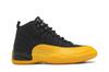 Мужские кроссовки Jordan 12 Retro Черный Университетский Золотой Черный/Университетский Золотой